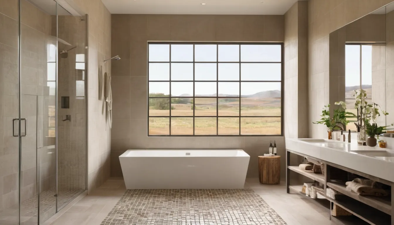 Homeowner couple reviewing bathroom remodel plans with a local provider in a Dallas home